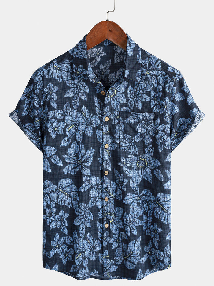 Hibiscus Vacation Short Sleeve Shirt