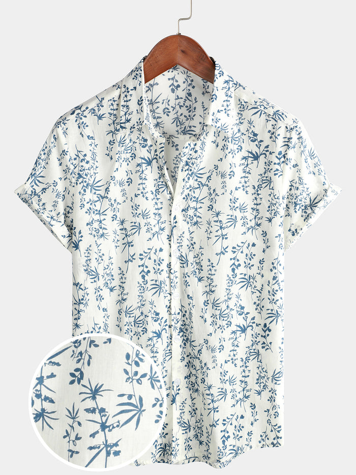 Floral Button-Up Summer Shirt