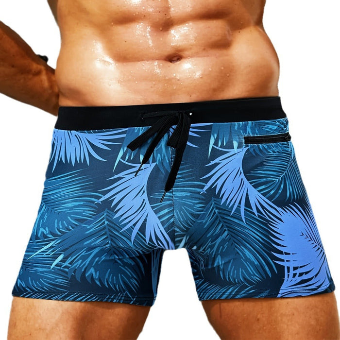 Antoni - Modern Tropical Print Swim Boxer