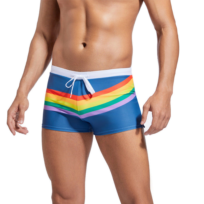 Antoni - Short Swim Trunks Rainbow Sport