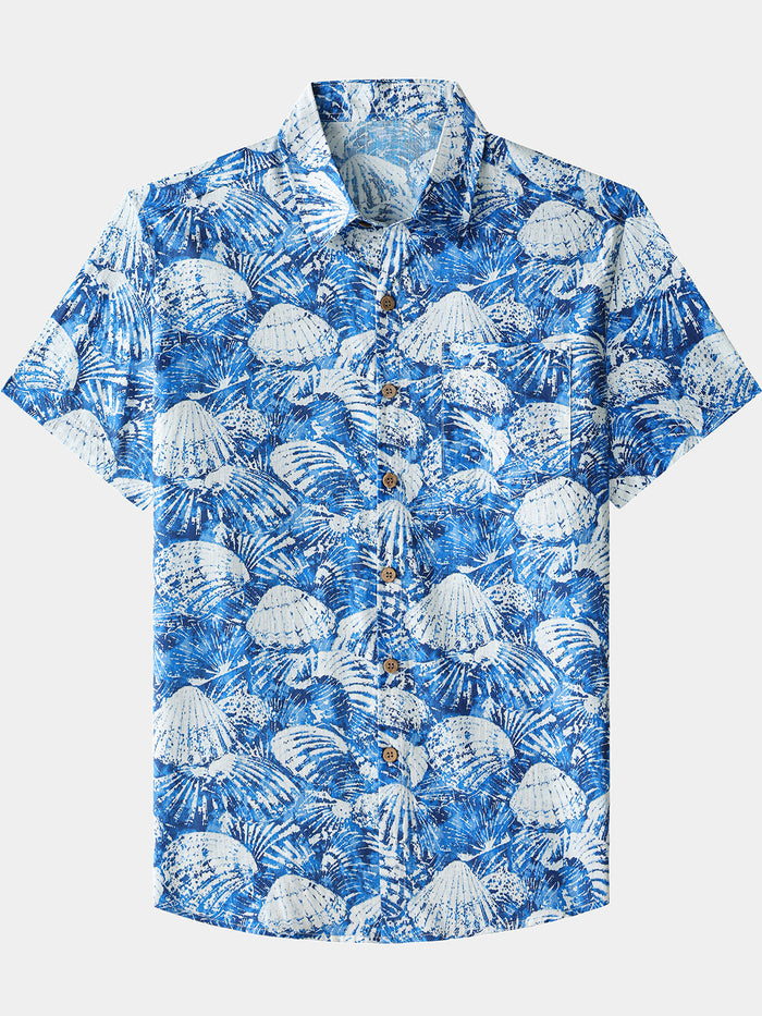 Hawaiian Shell Short Sleeve Shirt