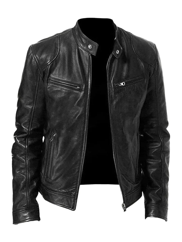 Leather jacket