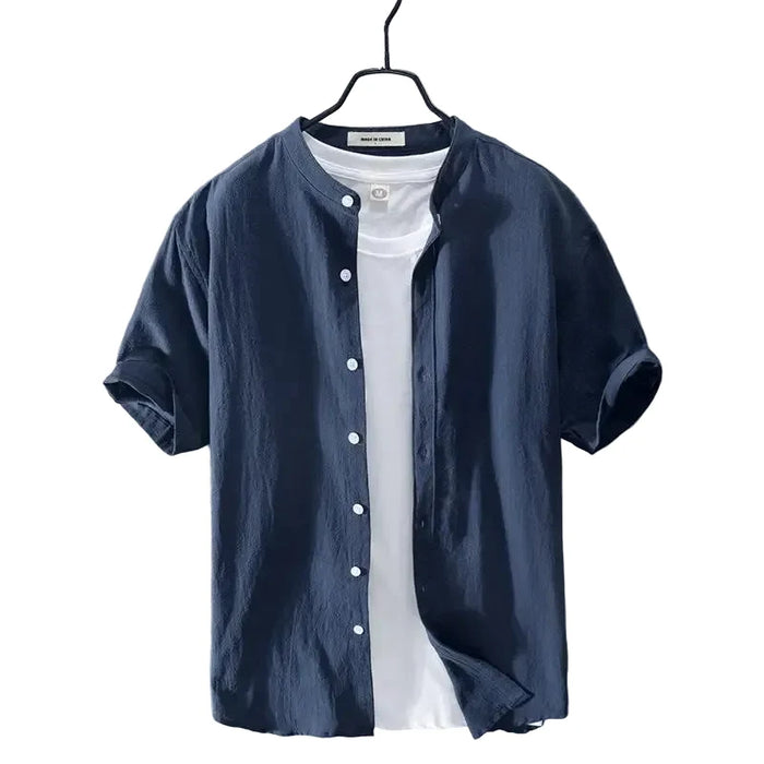 Summer Shirt in Cotton and Linen
