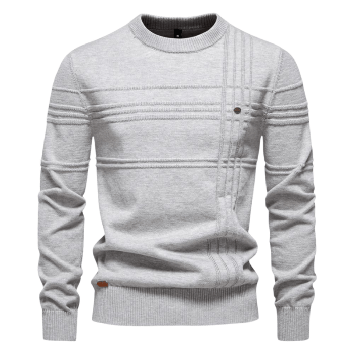 Burkhard Stylish Men's Plaid Sweater