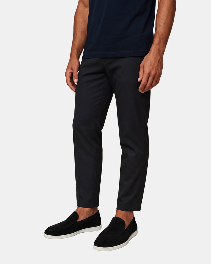Freddie - Premium Suede Loafer Black