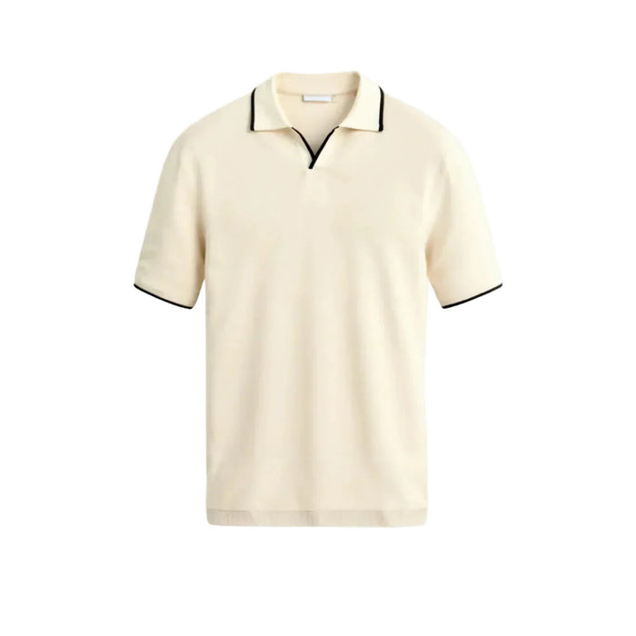 Custom-fit Piqué Polo with Contrasting Details