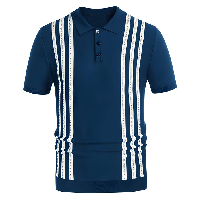 Piotr - Striped Polo Shirt