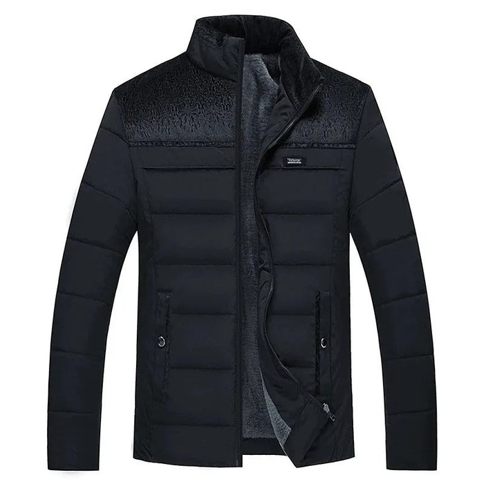 Elegant Quilted Down Jacket