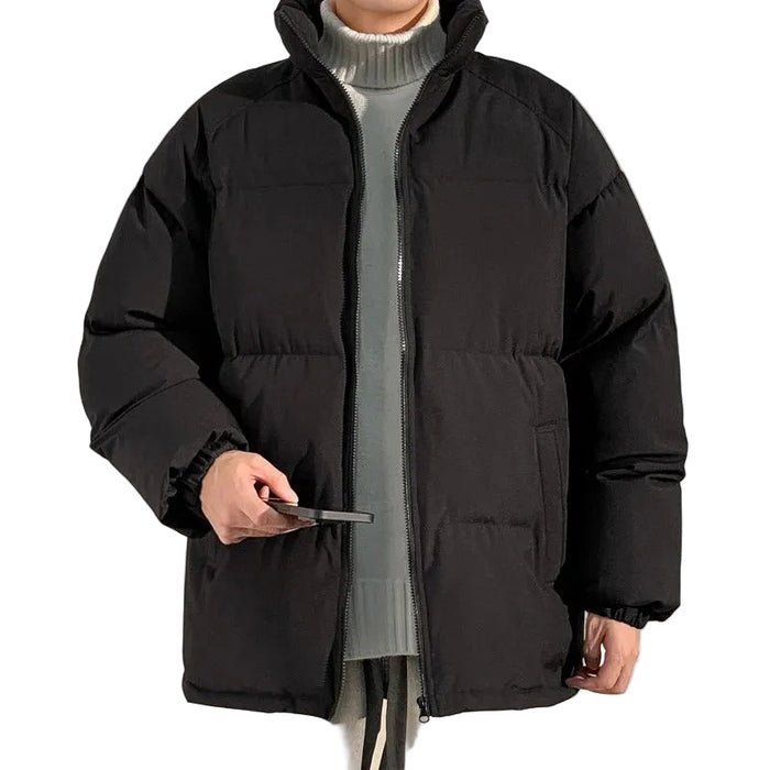 Wind-Resistant Parka Jacket