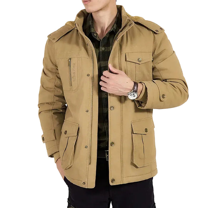Elegant Quilted Bomber Jacket