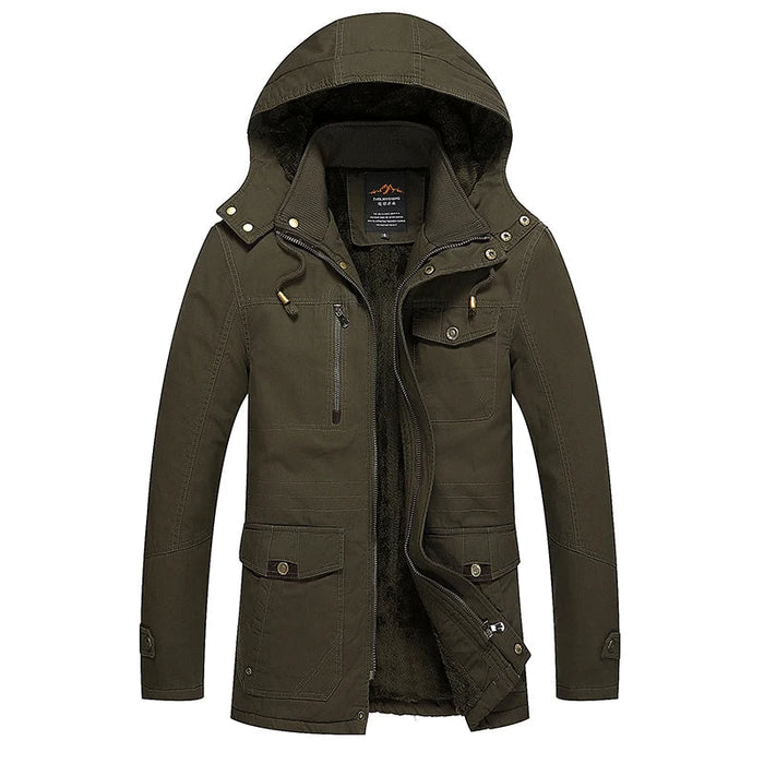 Elegant Winter Jacket with Cotton Lining