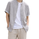 Summer Shirt in Cotton and Linen
