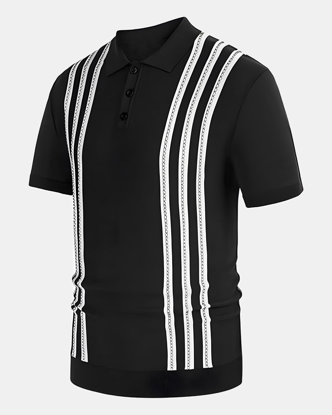 Piotr Men's Polo Shirt, Striped