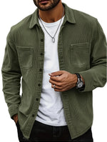 Casual Corduroy Cardigan
