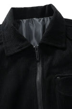 Men's Corduroy Jacket - Black