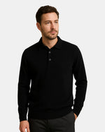 Gstaad Long-Sleeve Knit Polo