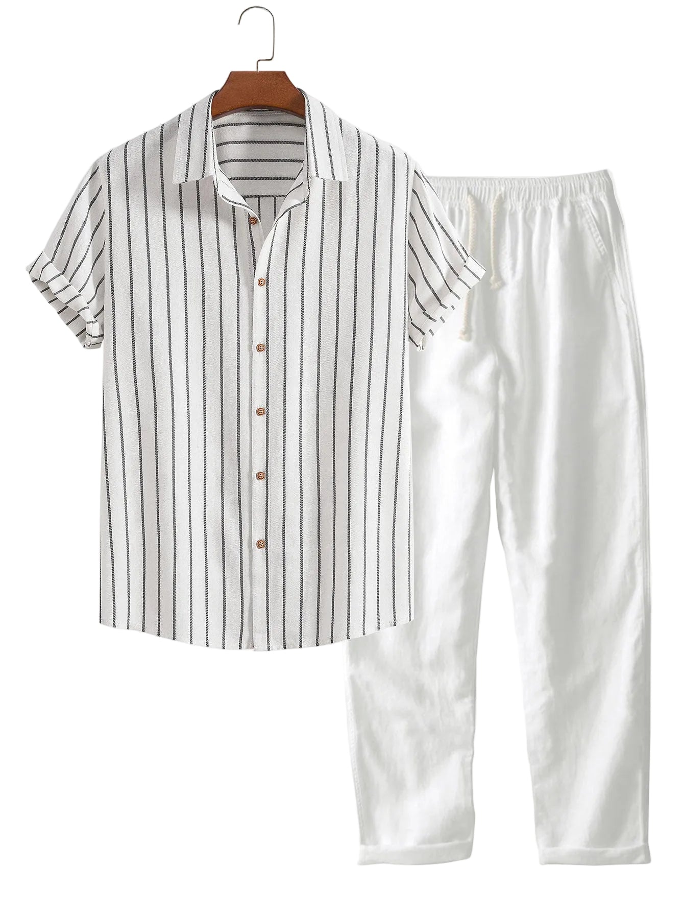 Cazel | Short Sleeve Set White