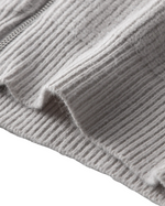 Four Seasons Merino Wool Cardigan with Zipper