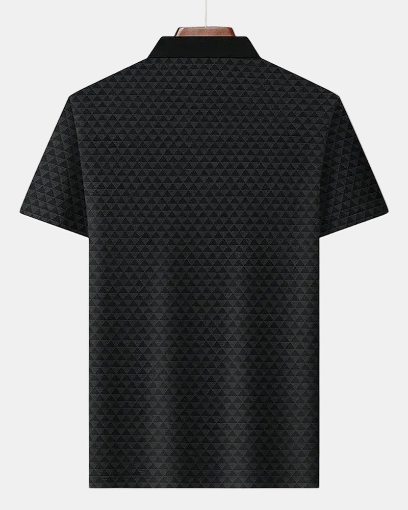 Men's Polo Shirt, Blue and Gray