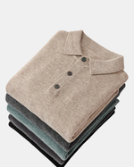 Gstaad Long-Sleeve Knit Polo