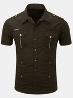 Casual Shirt, Short Sleeves, Great for Outdoors