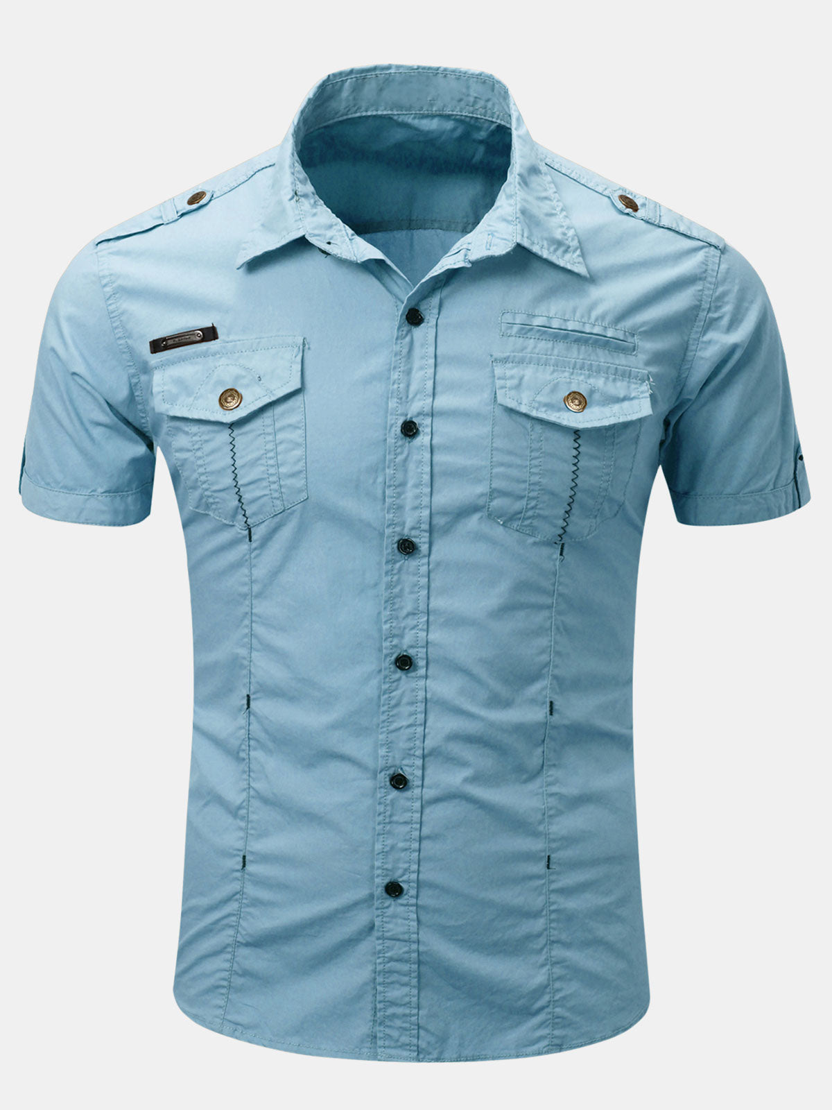 Casual Shirt, Short Sleeves, Great for Outdoors