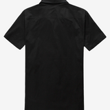 Vintage Short-Sleeve Shirt with Fruit and Pineapple Pocket