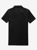 Vintage Short-Sleeve Shirt with Fruit and Pineapple Pocket