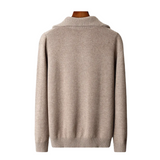 Taranto Merino Wool Zip Sweater