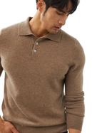 Ponza Cashmere Polo Sweater