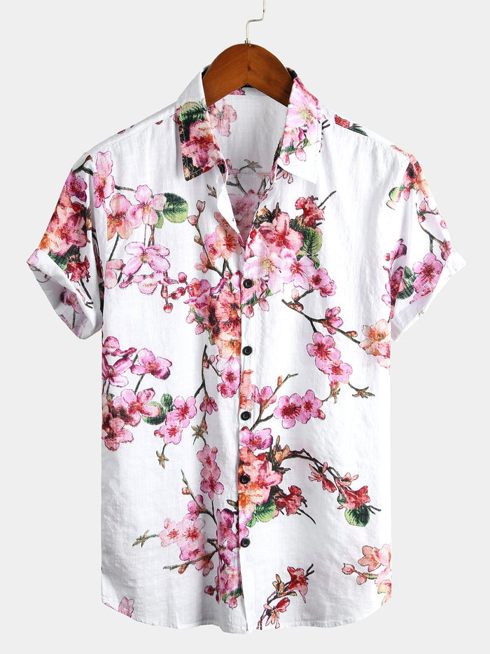Pure Hawaiian Vacation Style Print Shirt