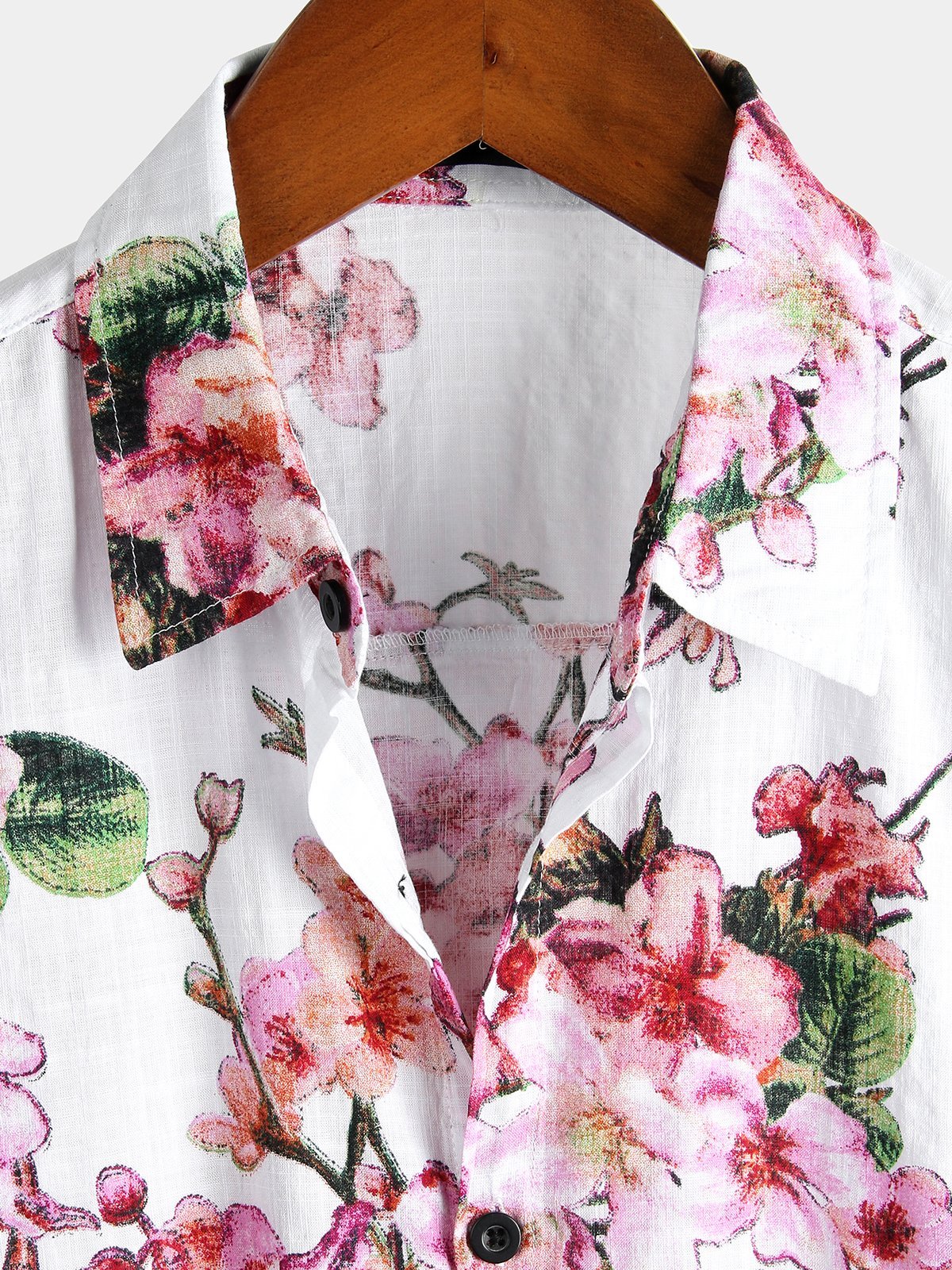 Hawaiian Tropical Floral Print Shirt