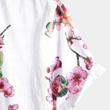 Hawaiian Tropical Floral Print Shirt