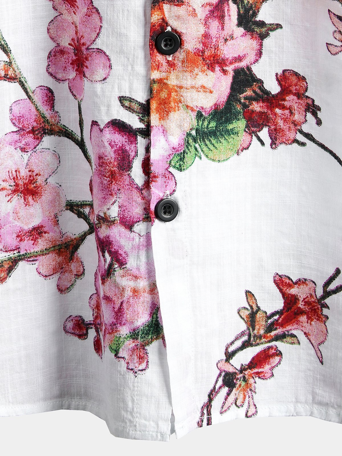 Hawaiian Tropical Floral Print Shirt