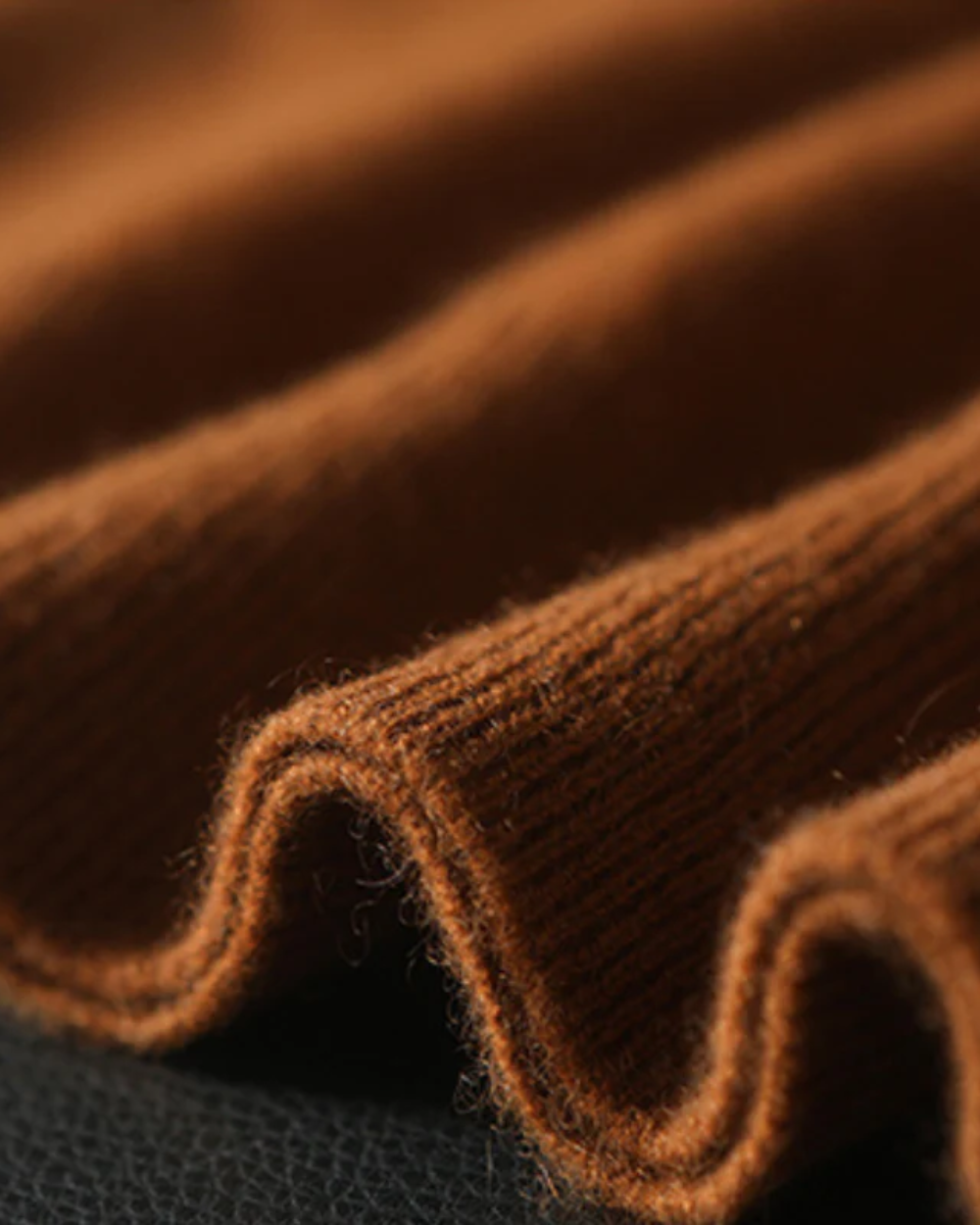 Ponza Cashmere Polo Sweater Orange