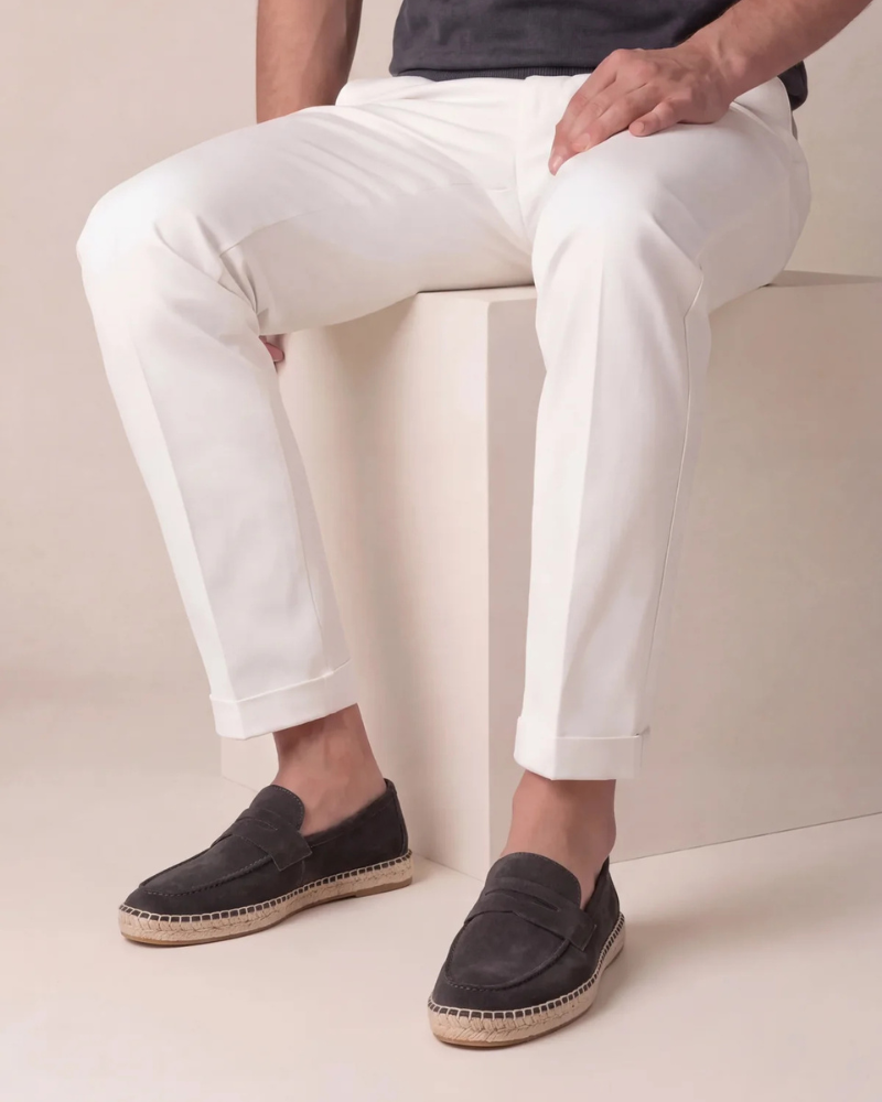 Espadriller Kaffe Suede Riviera