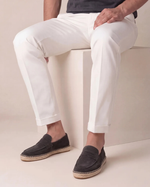 Riviera Men's Suede Espadrilles, Coffee