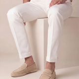 Riviera Men's Suede Espadrilles, Beige