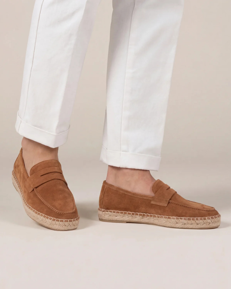 Espadriller Riviera i Brun Suede