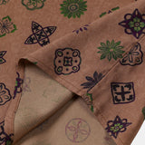 Khaki Geometric Vintage Shirt