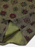 Vintage Green Geometric Shirt