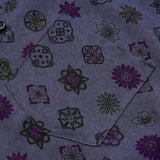 Vintage Purple Geometric Shirt