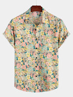 Floral Short-Sleeve Shirt