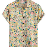 Men's Cotton Short-Sleeve Shirt
