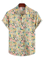 Men's Cotton Short-Sleeve Shirt