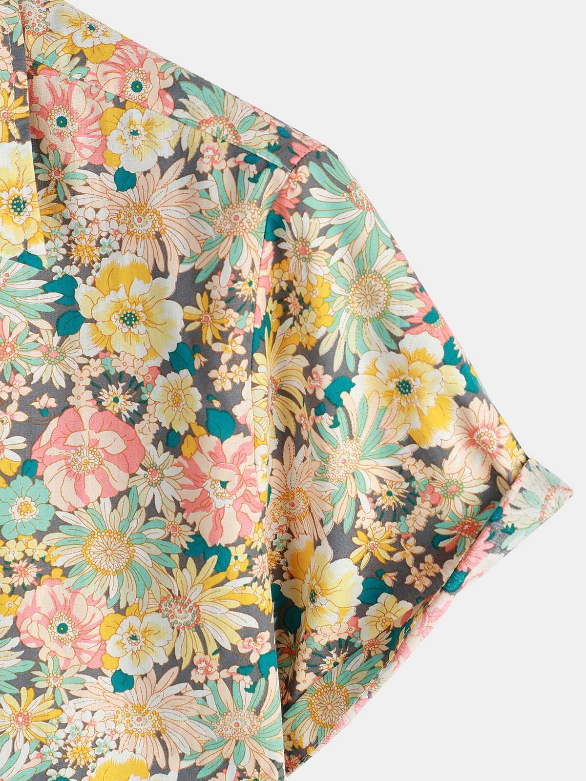 Floral Short-Sleeve Shirt