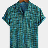 Vintage Urban Geometric Shirt