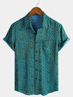 Vintage Urban Geometric Shirt