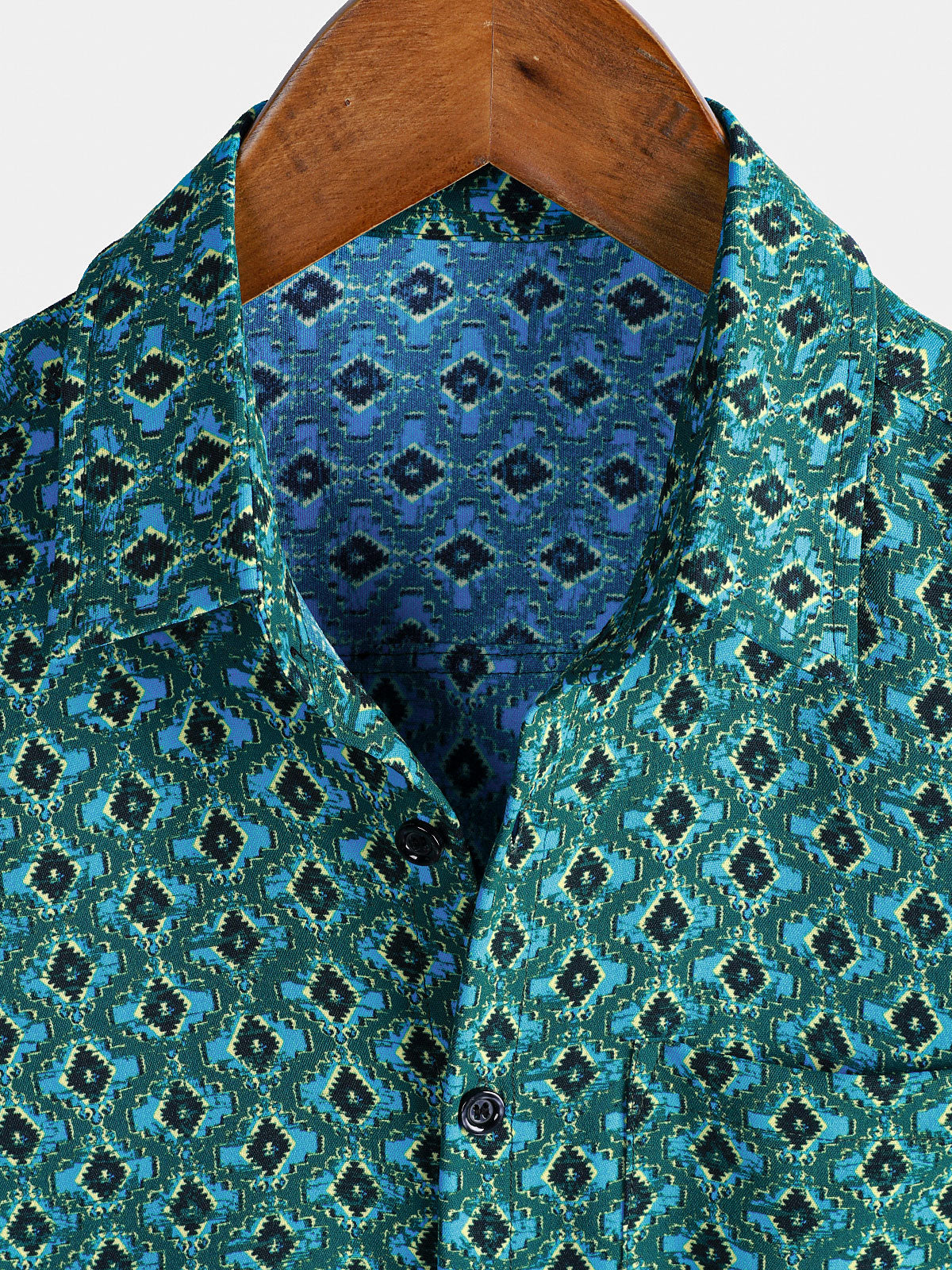 Vintage Urban Geometric Shirt