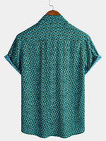 Vintage Urban Geometric Shirt